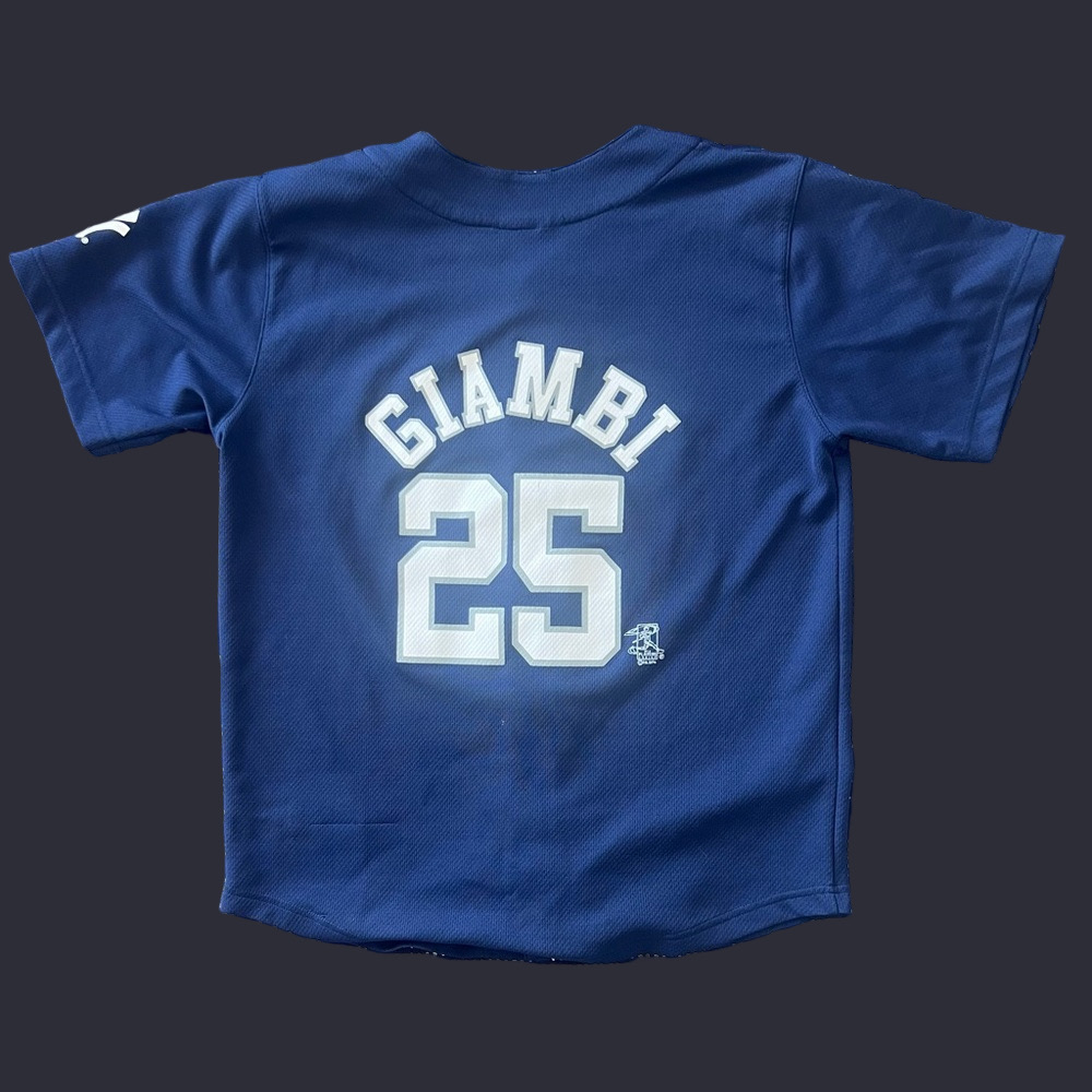 Jason Giambi New York Yankees Genuine Merchandise Youth Baseball Jersey